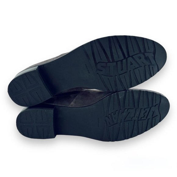 NWT Stuart Weitzman Lowland Suede Over the Knee, Grey, Size 10 NIB MSRP $950 - Picture 9 of 9